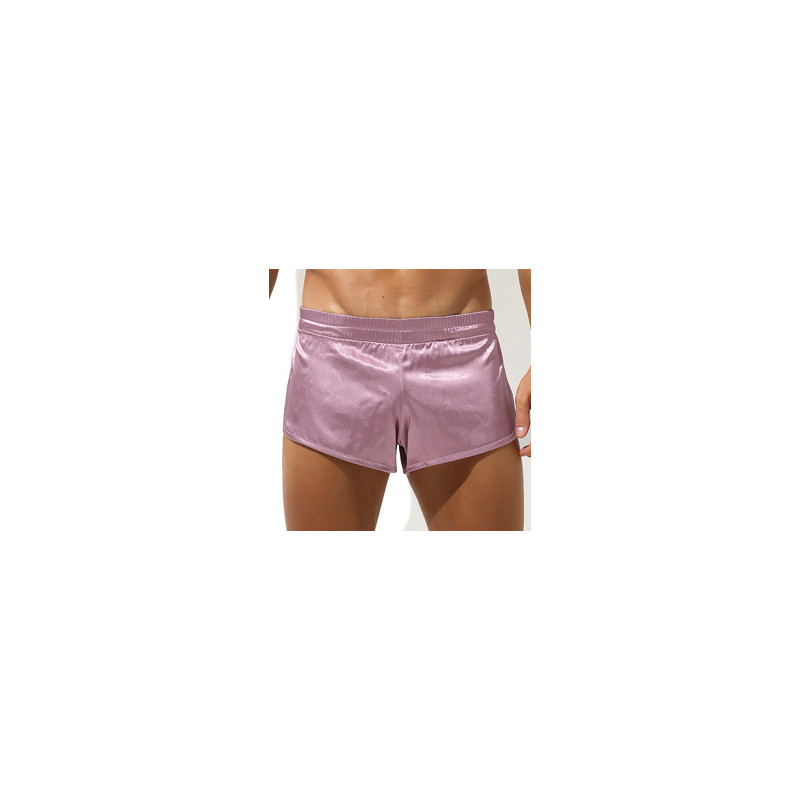 MenSexyWear Short avec Jock Slit Rose